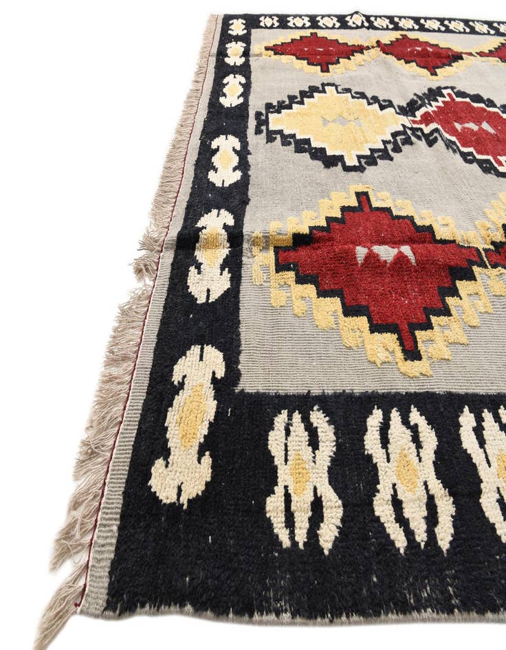 Detail image of  8' 2 x 10' 5  Hand Knotted Oushak Wool Rug