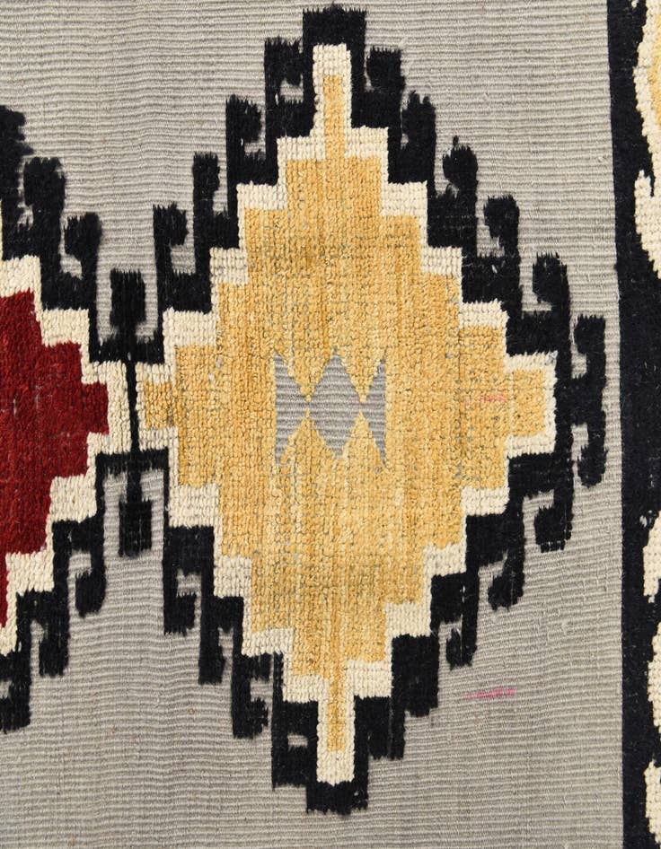 Detail image of  8' 2 x 10' 5  Hand Knotted Oushak Wool Rug