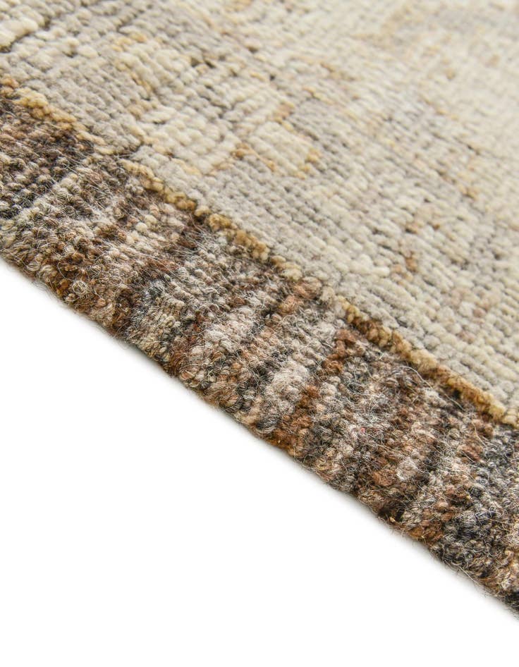 Detail image of 9' 5 x 12' 7 Hand Knotted Oushak Wool Rug