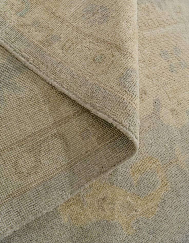 Detail image of 9' x 11' 10 Hand Knotted Oushak Wool Rug