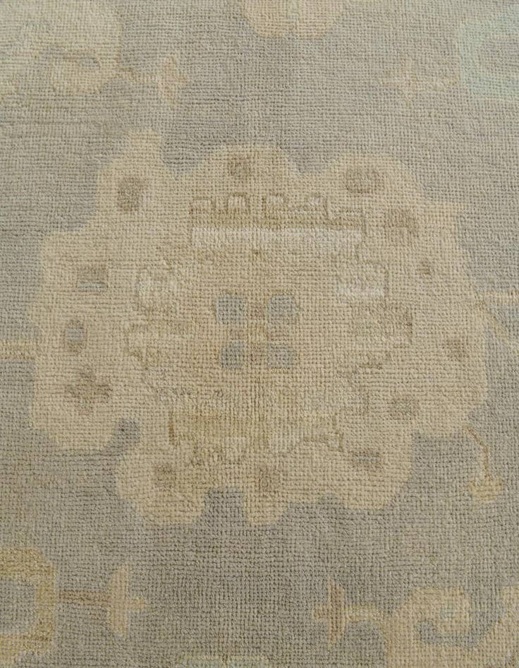 Detail image of 9' x 11' 10 Hand Knotted Oushak Wool Rug