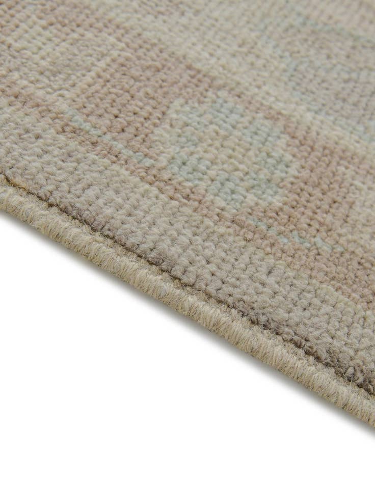 Detail image of 8' 4 x 10' 1 Hand Knotted Oushak Wool Rug