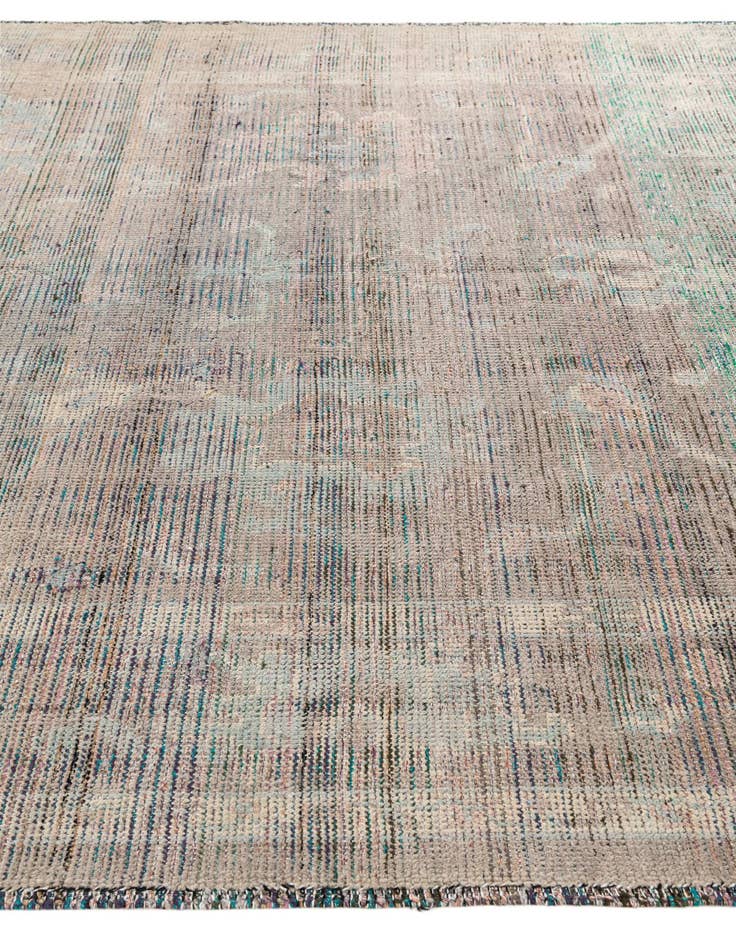 Detail image of  9' x 11' 10  Hand Knotted Oushak Wool Rug