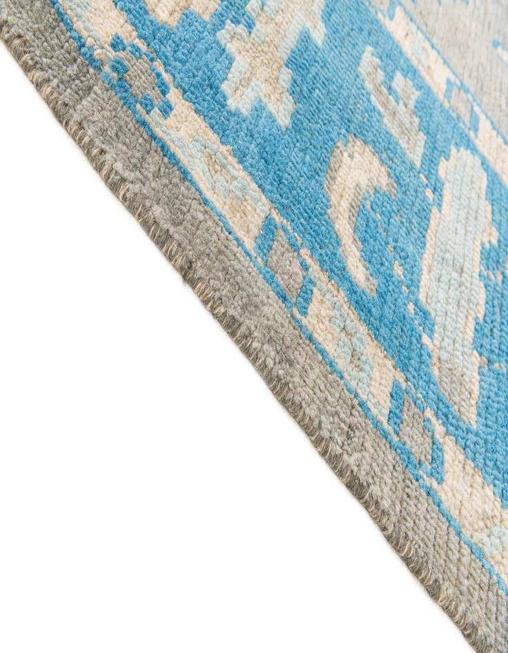 Detail image of  8' 3 x 9' 10  Hand Knotted Oushak Wool Rug