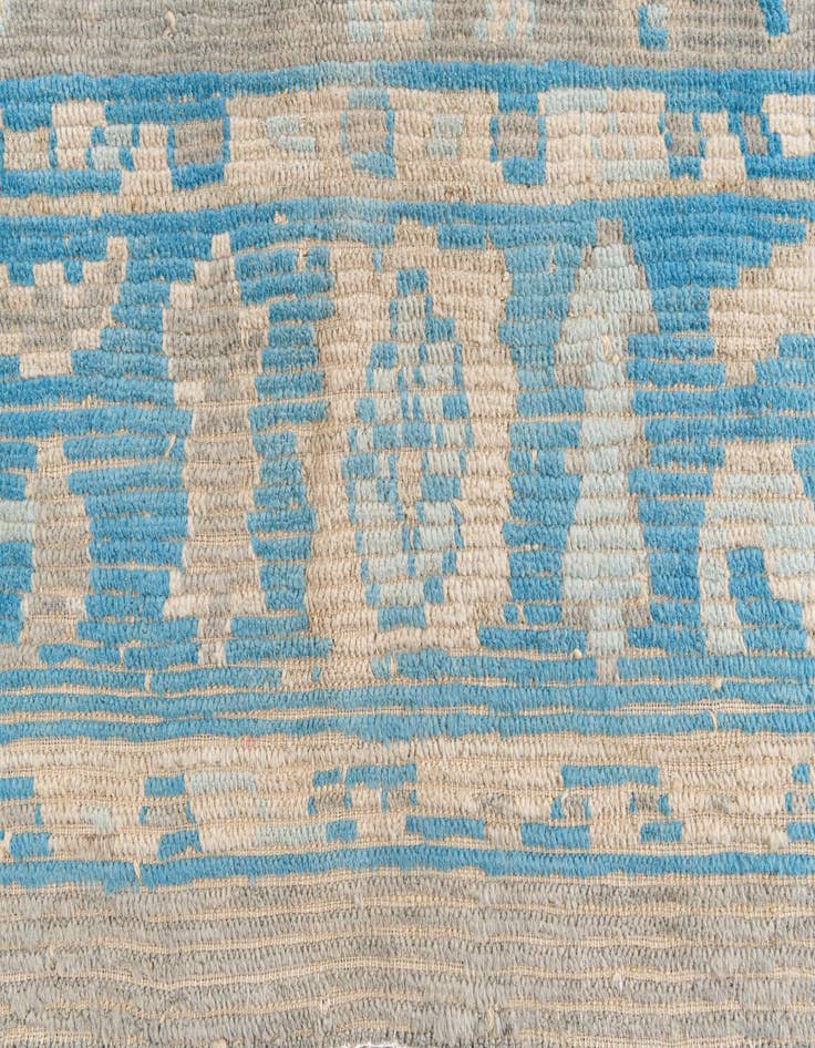 Detail image of  8' 3 x 9' 10  Hand Knotted Oushak Wool Rug