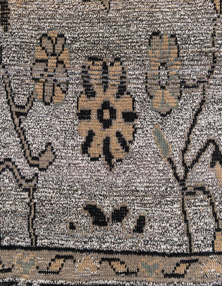 Detail image of  9' x 12' 6  Hand Knotted Oushak Wool Rug