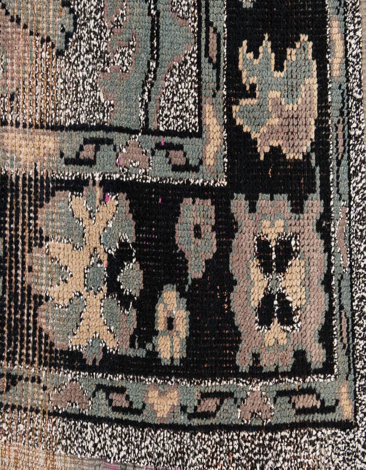 Detail image of  8' 2 x 10' 3  Hand Knotted Oushak Wool Rug