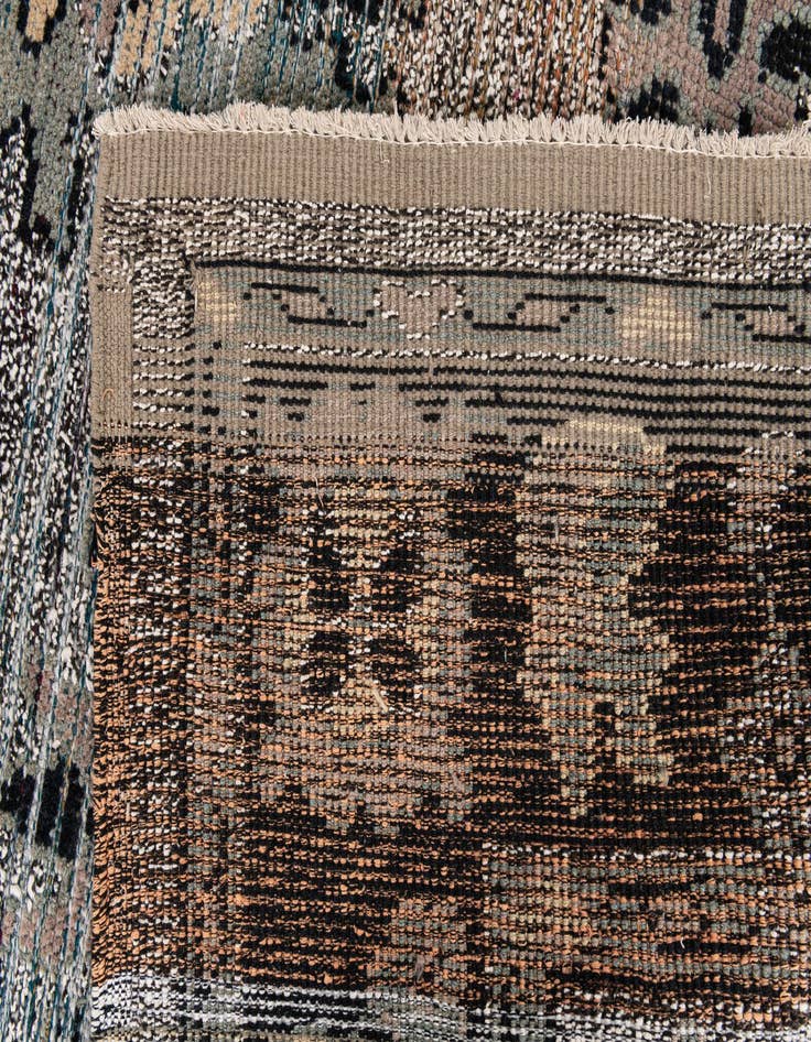 Detail image of  8' 2 x 10' 3  Hand Knotted Oushak Wool Rug