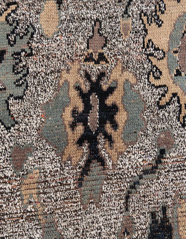 Detail image of  8' 2 x 10' 3  Hand Knotted Oushak Wool Rug