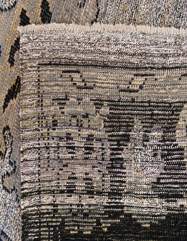 Detail image of  8' 2 x 10' 3  Hand Knotted Oushak Wool Rug