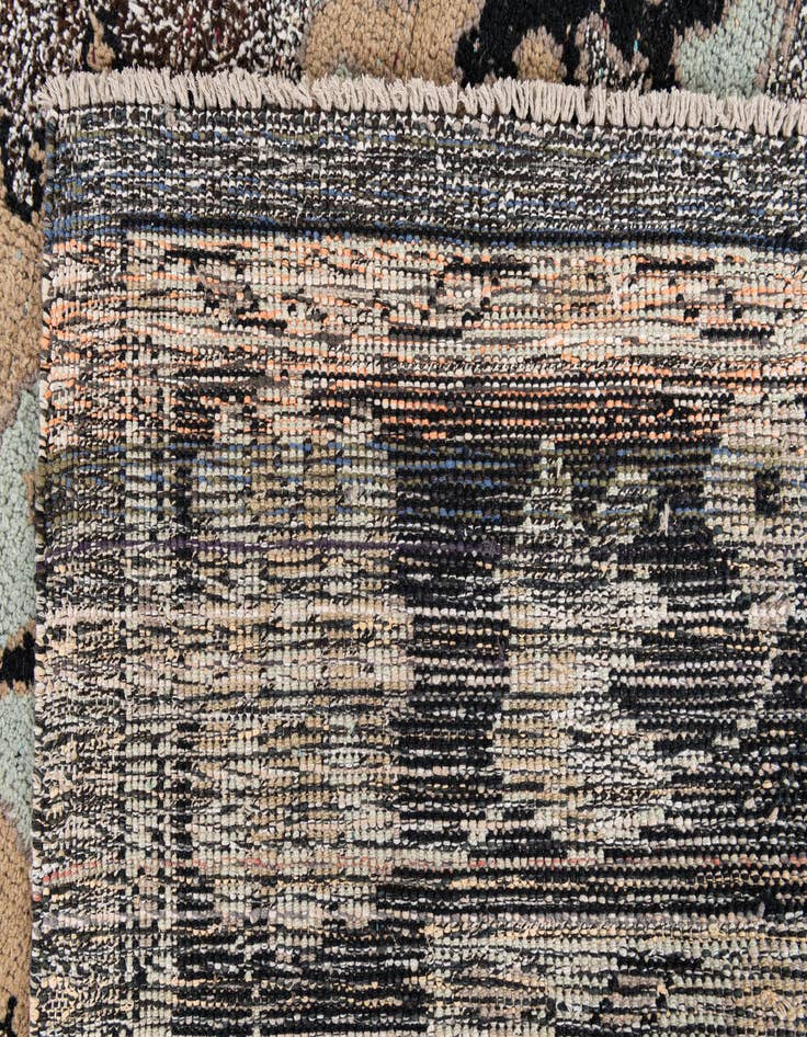Detail image of  9' 3 x 11' 9  Hand Knotted Oushak Wool Rug