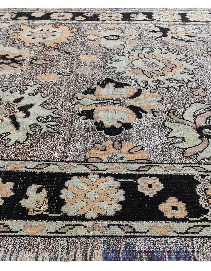 Detail image of  9' 3 x 11' 9  Hand Knotted Oushak Wool Rug