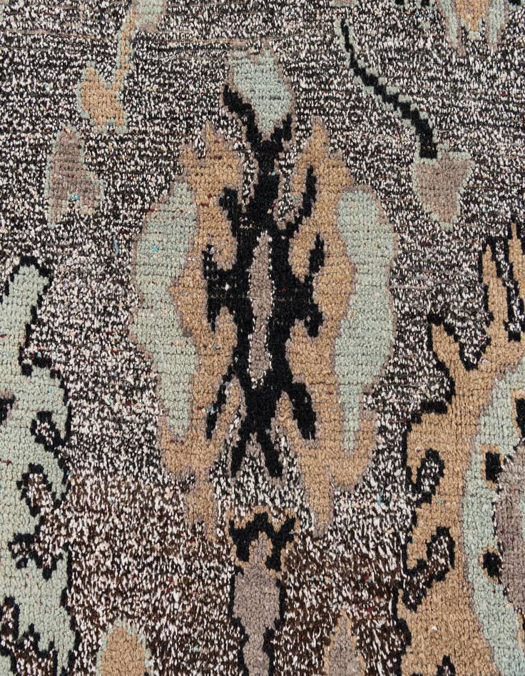 Detail image of  9' 3 x 11' 9  Hand Knotted Oushak Wool Rug