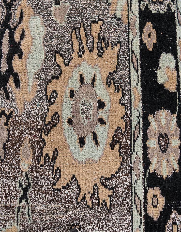 Detail image of  9' 3 x 11' 9  Hand Knotted Oushak Wool Rug