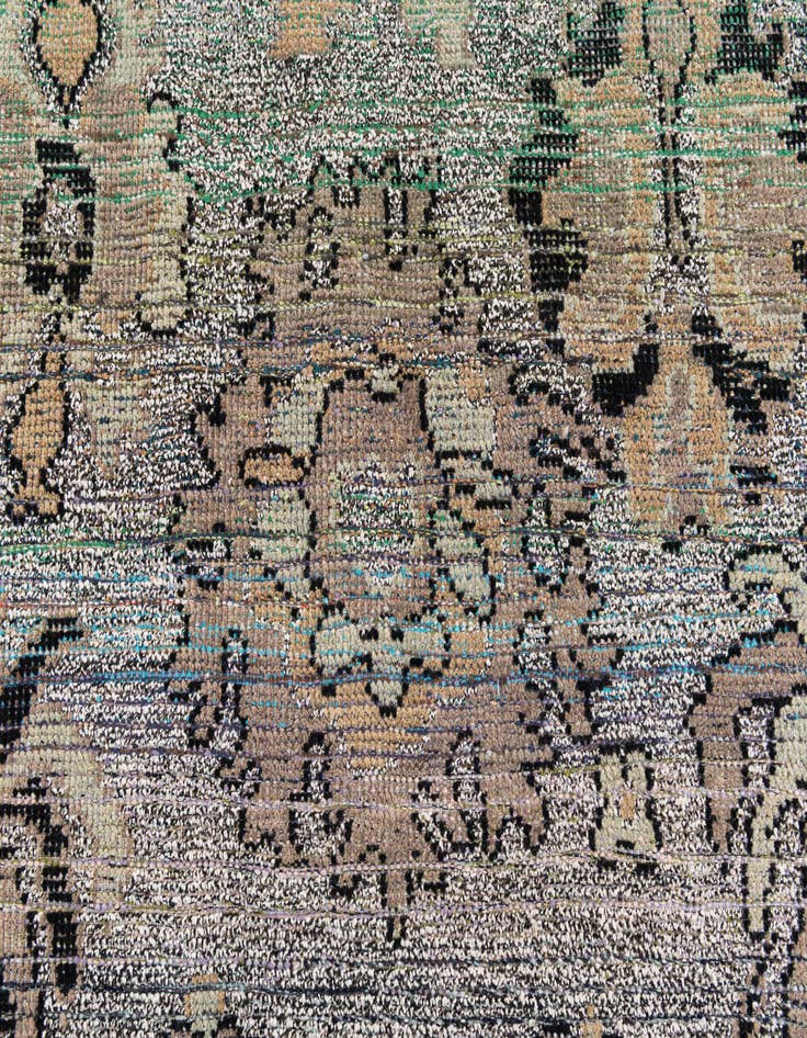 Detail image of  8' 3 x 10' 4  Hand Knotted Oushak Wool Rug