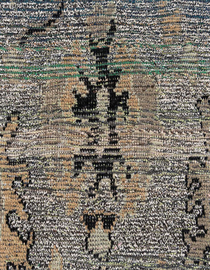 Detail image of  8' 3 x 10' 4  Hand Knotted Oushak Wool Rug