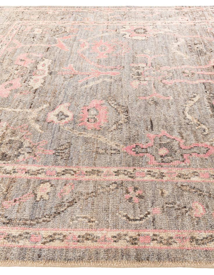 Detail image of  8' 4 x 9' 7  Hand Knotted Oushak Wool Rug