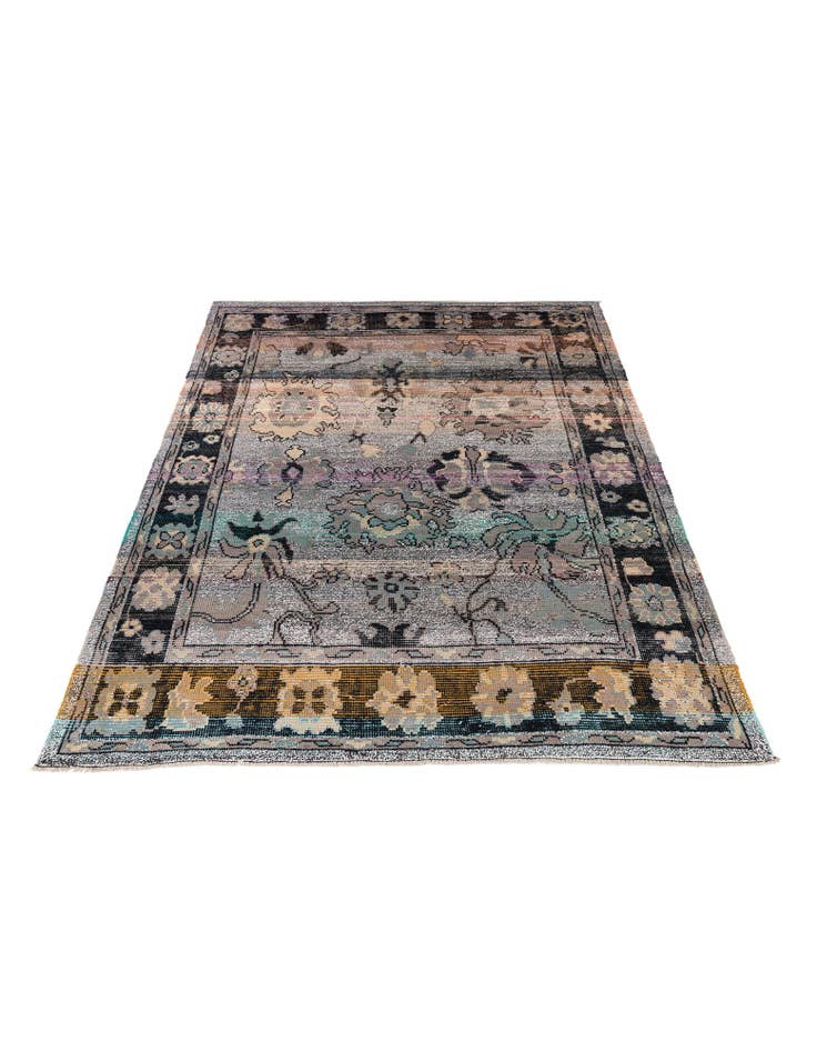 Detail image of  8' x 10' 2  Hand Knotted Oushak Wool Rug