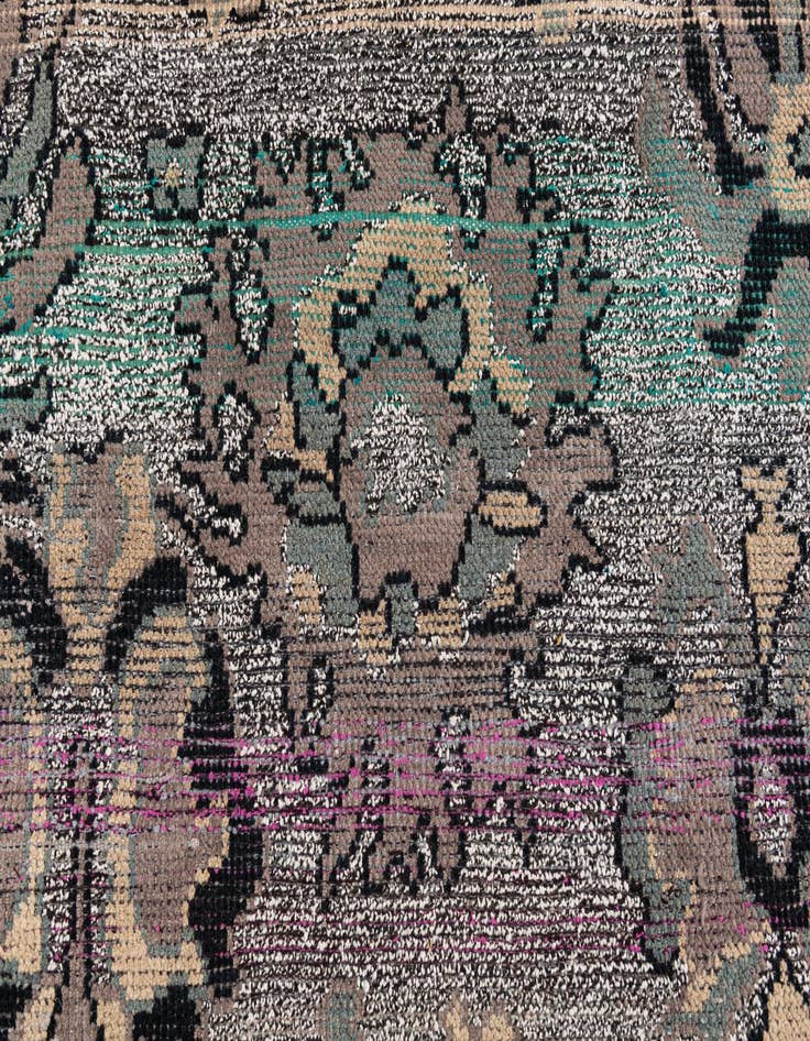 Detail image of  8' x 10' 2  Hand Knotted Oushak Wool Rug