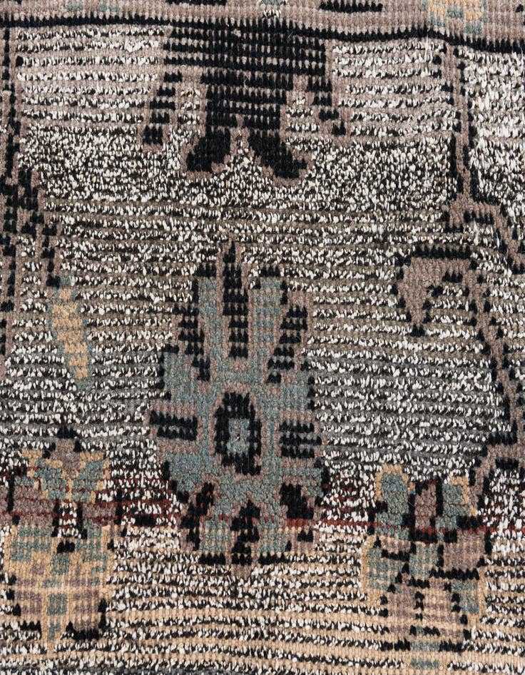 Detail image of  8' x 10' 2  Hand Knotted Oushak Wool Rug