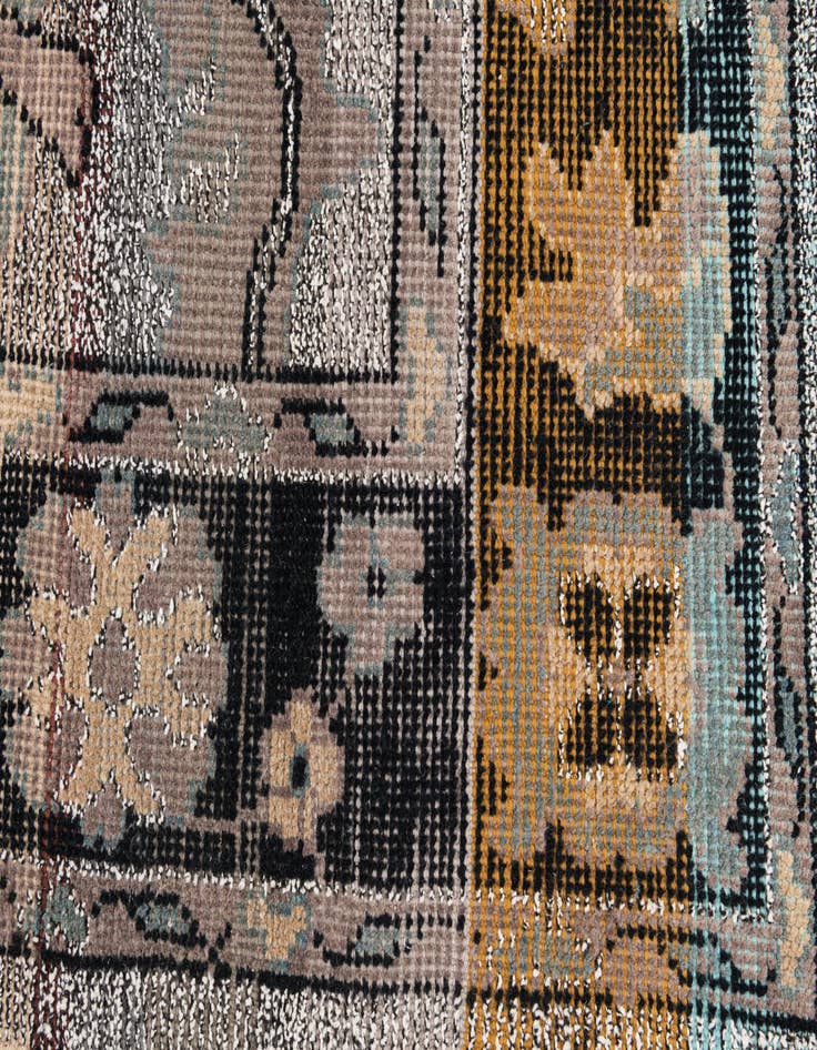 Detail image of  8' x 10' 2  Hand Knotted Oushak Wool Rug