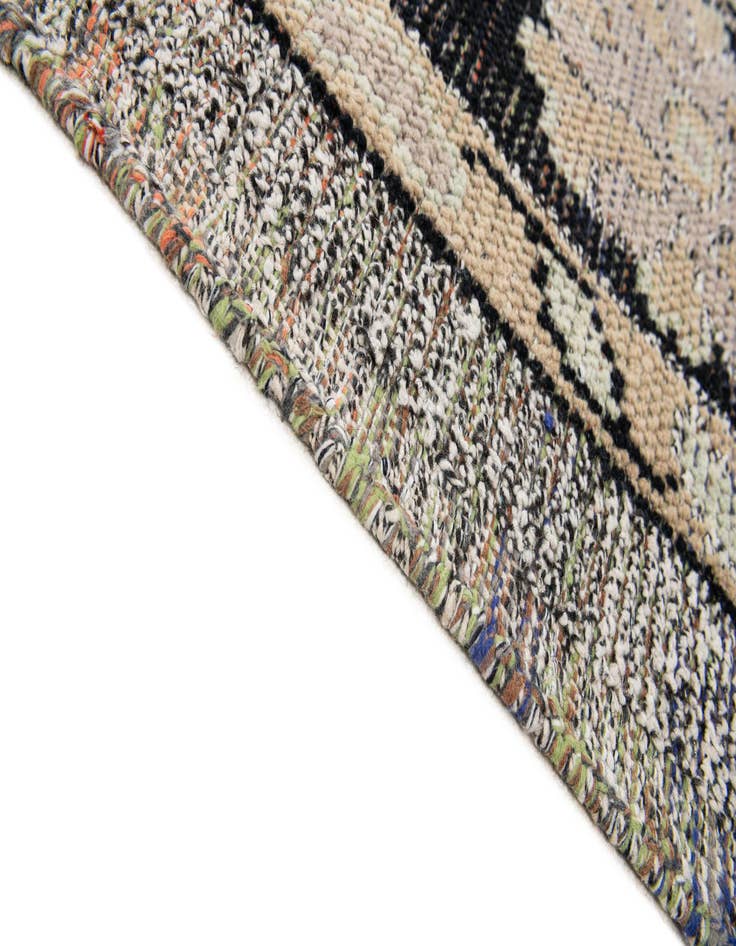 Detail image of  9' 10 x 14'  Hand Knotted Oushak Wool Rug