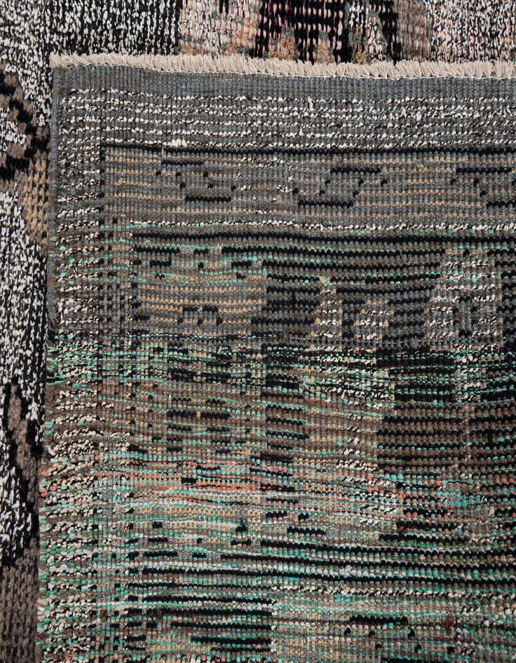 Detail image of  8' 3 x 10' 3  Hand Knotted Oushak Wool Rug