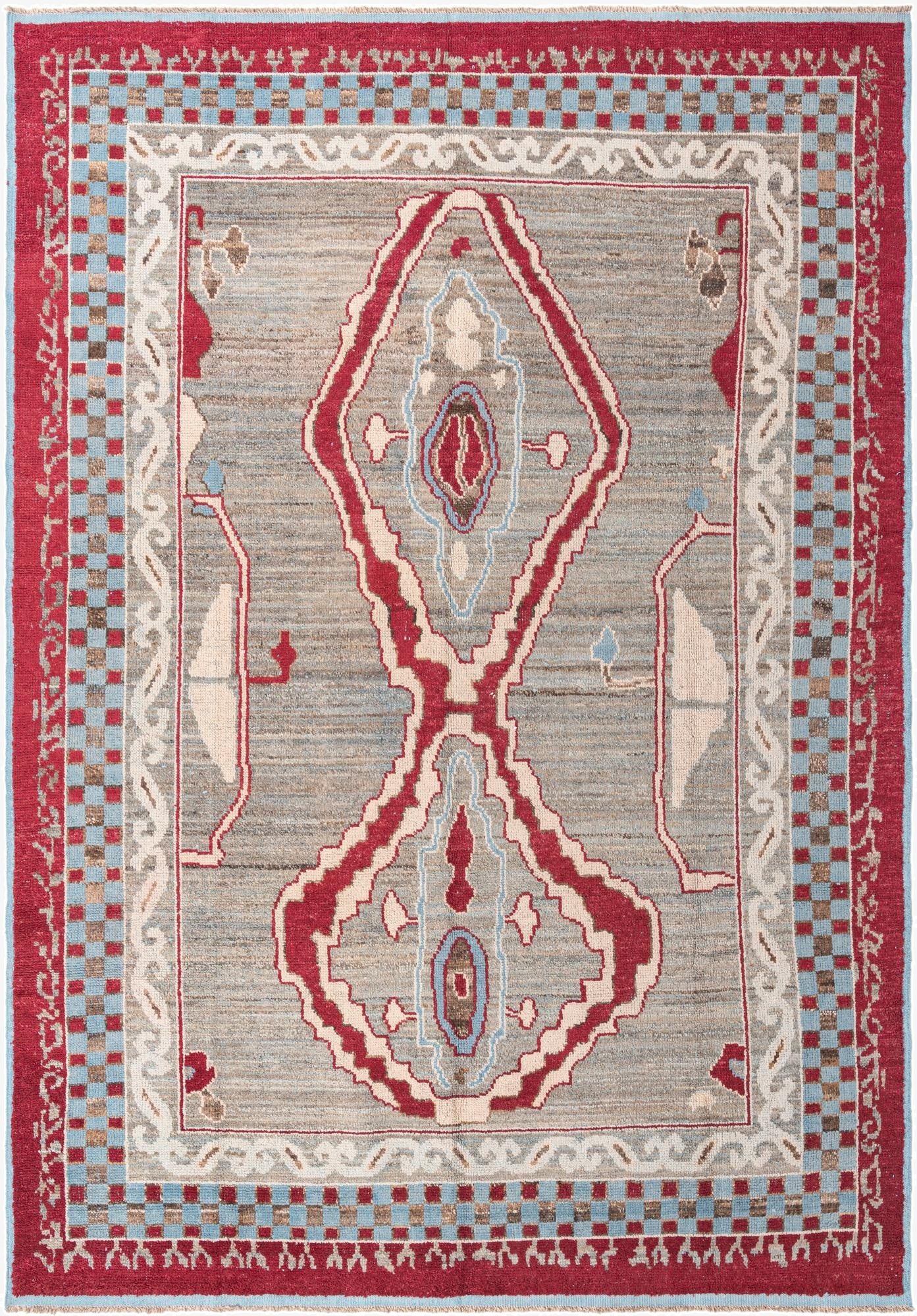  10' x 14'  Hand Knotted Oushak Wool Rug