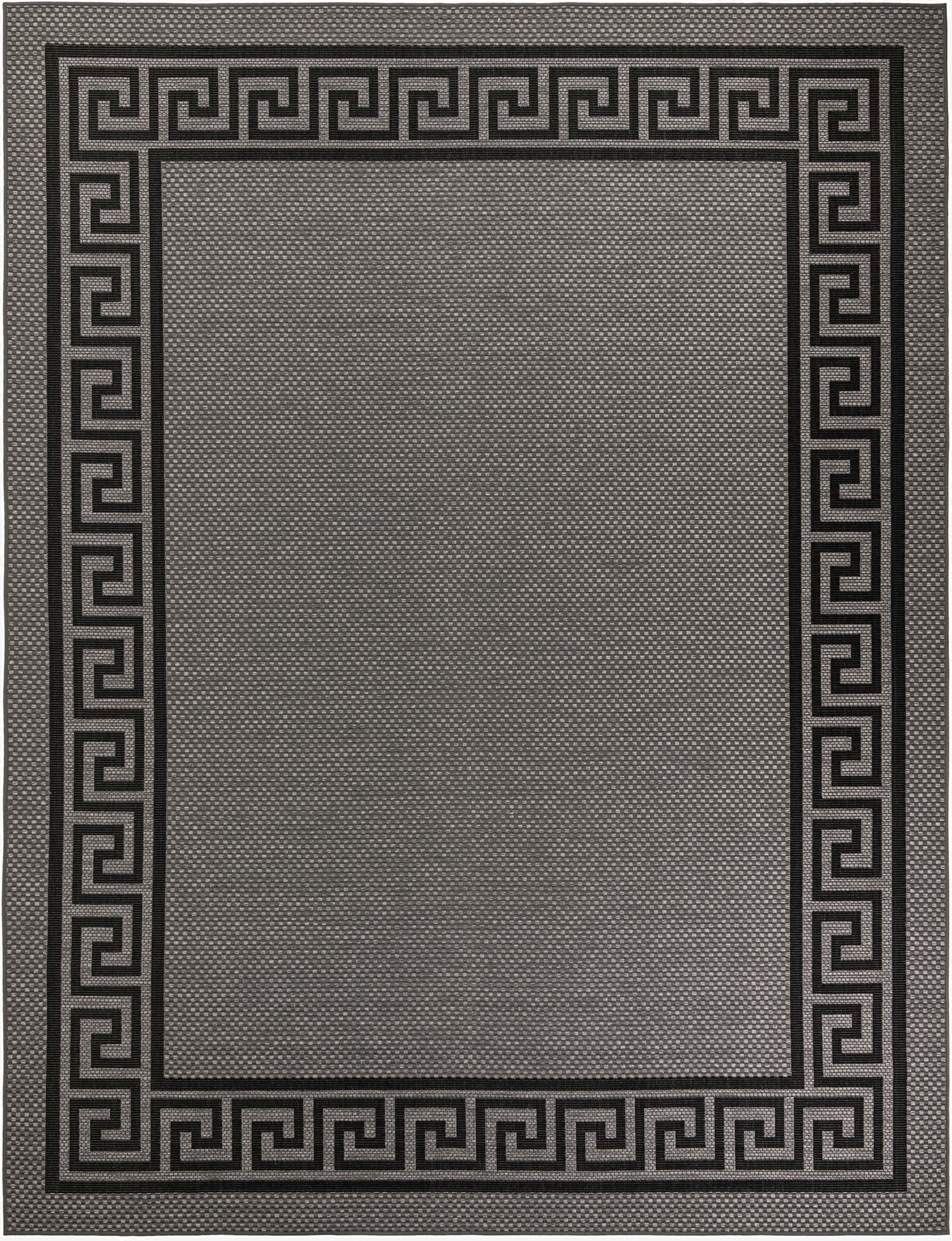  9' x 12'  Washable Border Indoor / Outdoor Rug