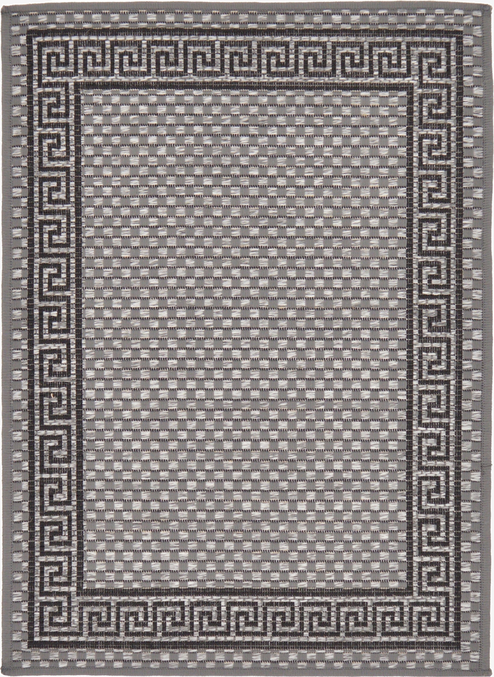  2' 2 x 3'  Washable Border Indoor / Outdoor Rug