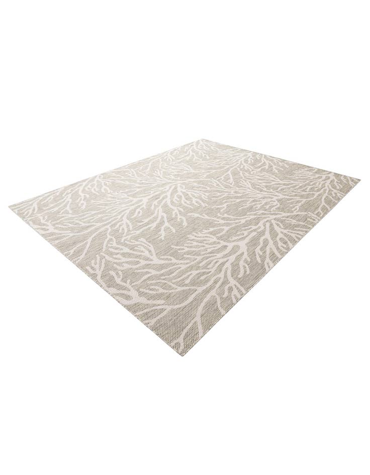 Detail image of  7' 10 x 10'  Washable Coastal Indoor / Outdoor Rug