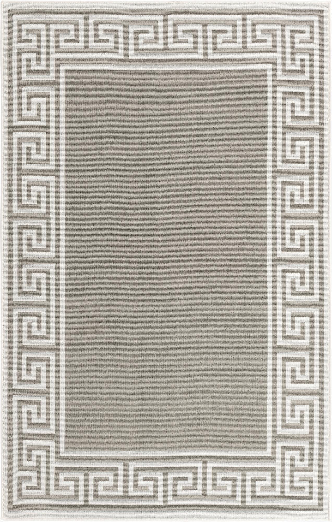  5' 3 x 8'  Washable Coastal Indoor / Outdoor Rug
