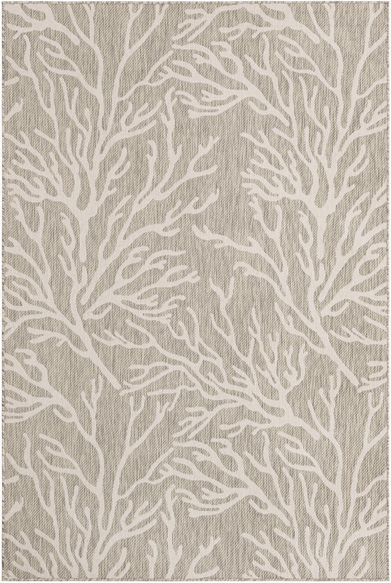  6' x 9'  Washable Coastal Indoor / Outdoor Rug