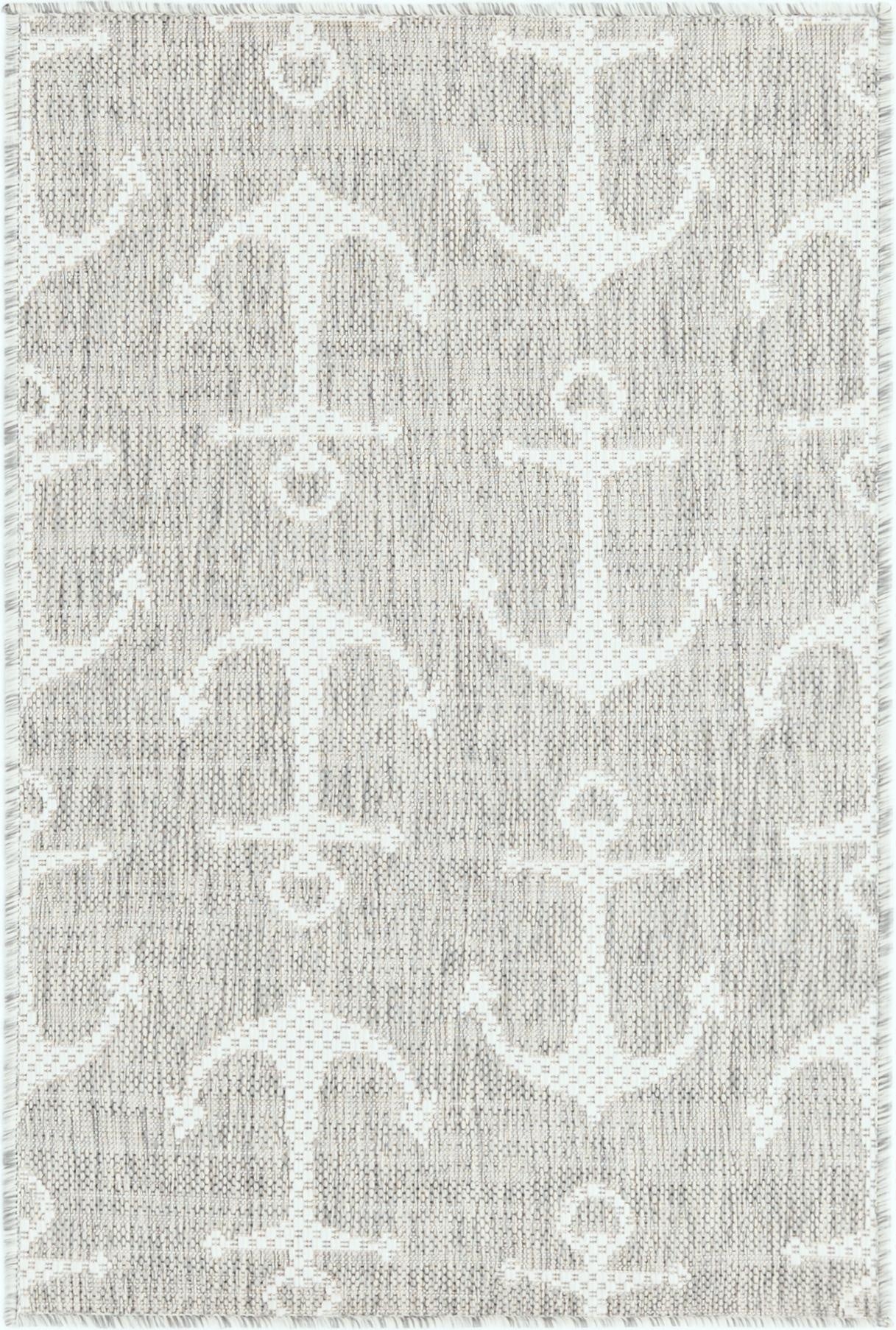  2' x 3'  Washable Coastal Indoor / Outdoor Rug