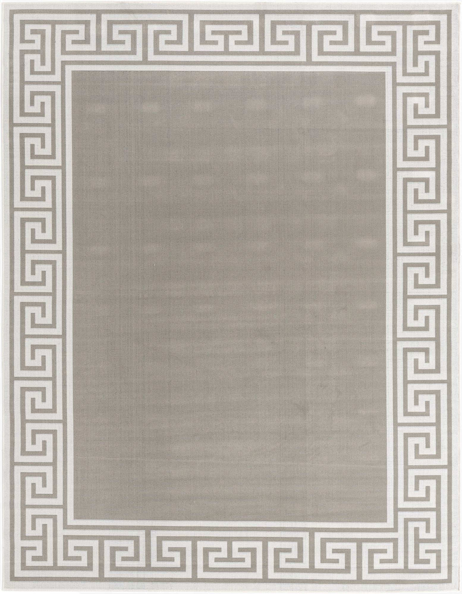  7' 10 x 10'  Washable Coastal Indoor / Outdoor Rug