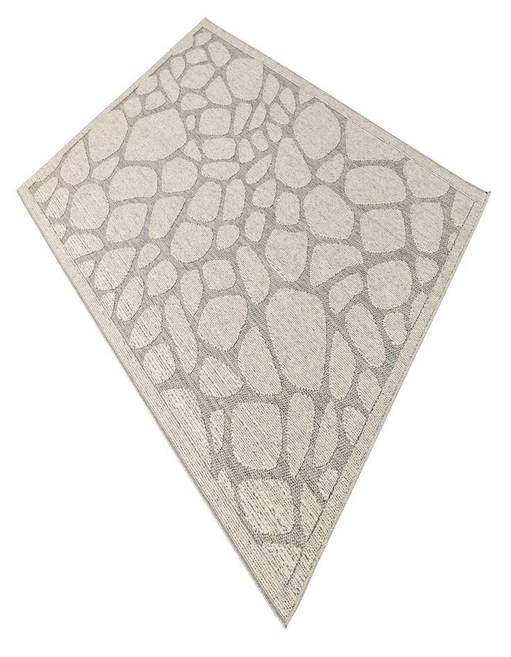 Detail image of  5' 4 x 7' 8  Washable Modern Indoor / Outdoor Rug