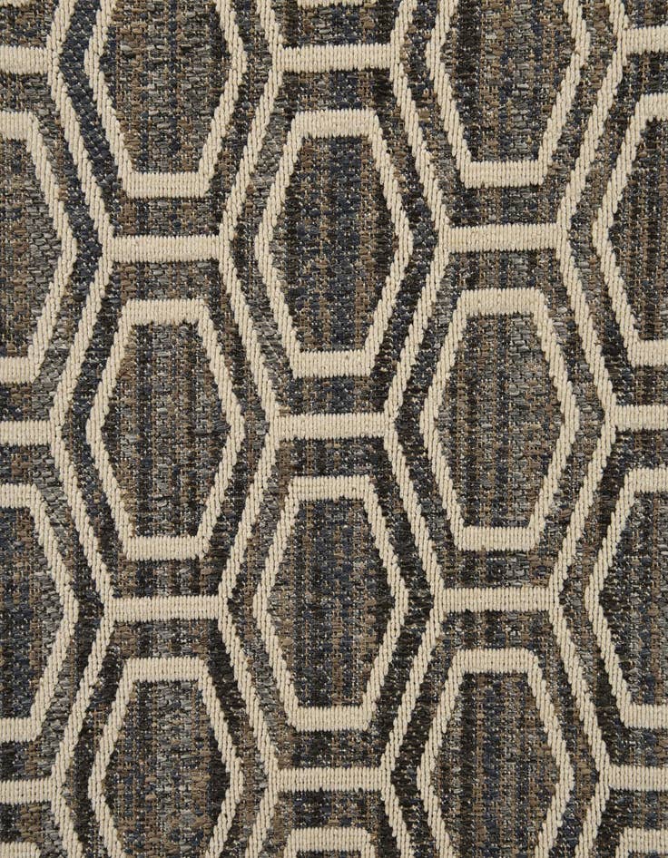 Detail image of  5' 3 x 7' 8  Washable Modern Indoor / Outdoor Rug