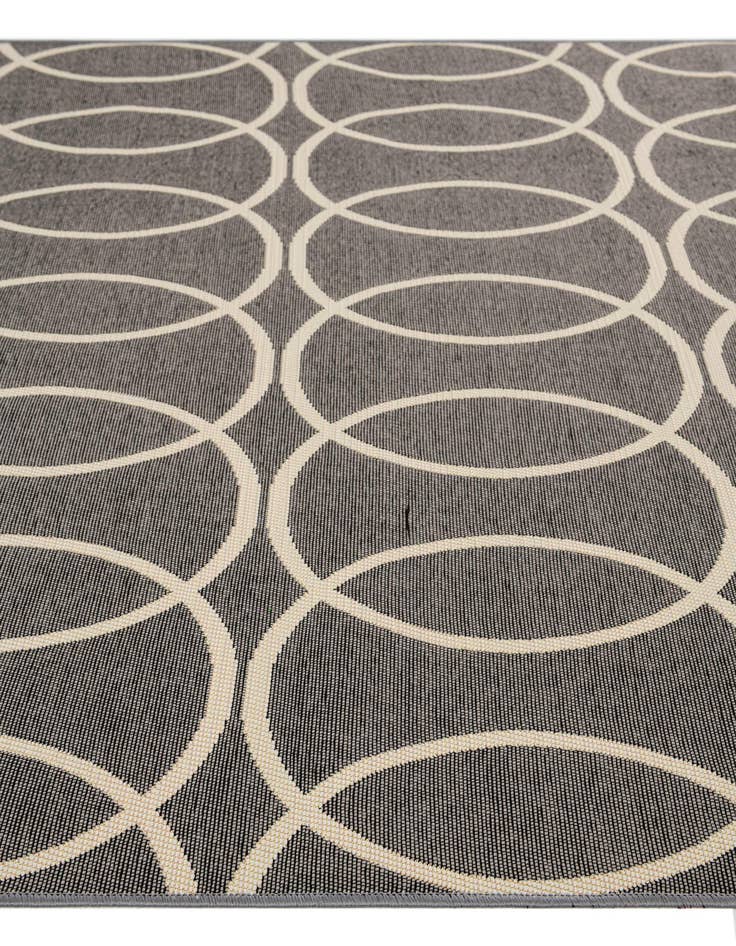Detail image of  5' 3 x 7' 6  Washable Modern Indoor / Outdoor Rug