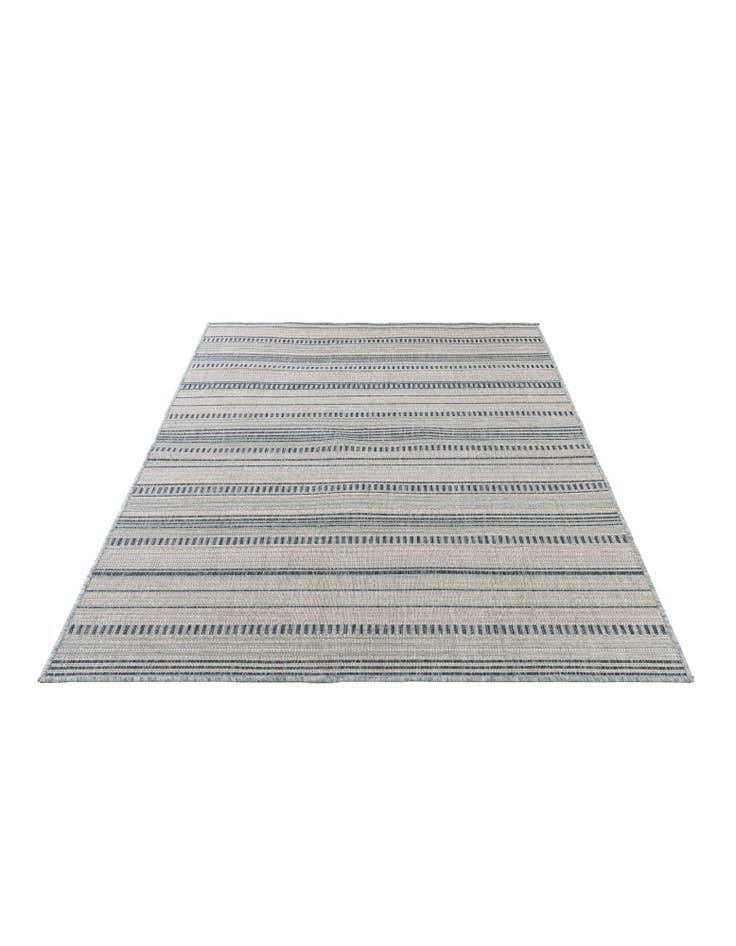Detail image of  5' x 6' 10  Washable Modern Indoor / Outdoor Rug