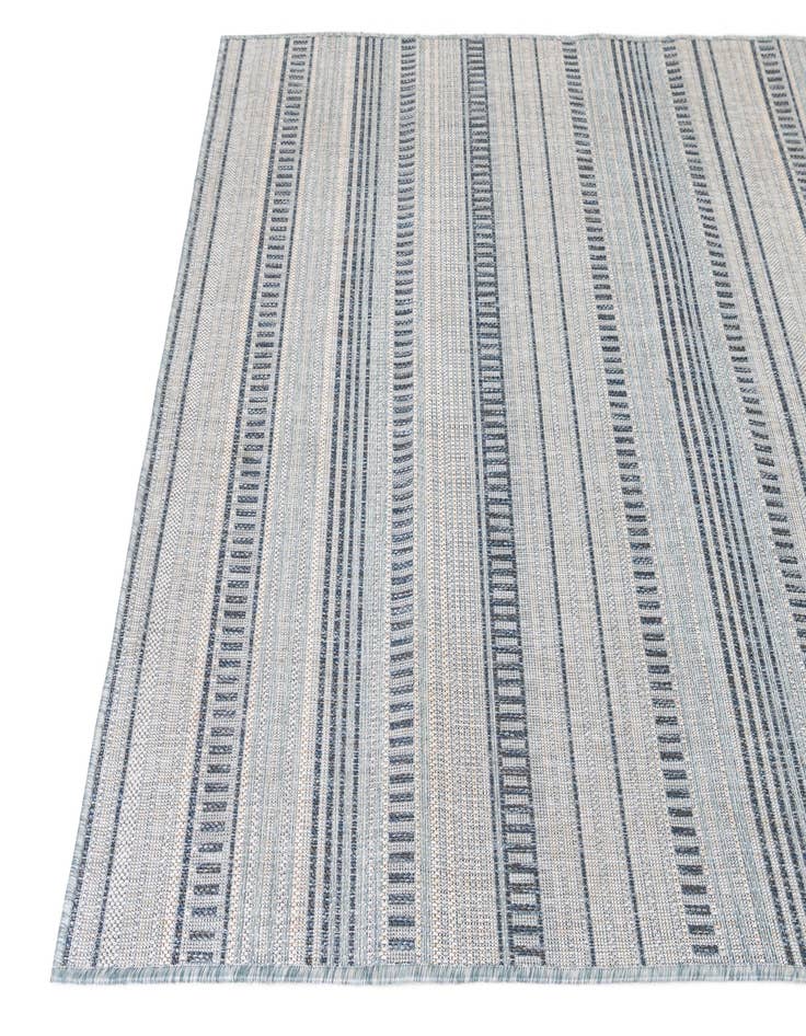 Detail image of  5' x 6' 10  Washable Modern Indoor / Outdoor Rug