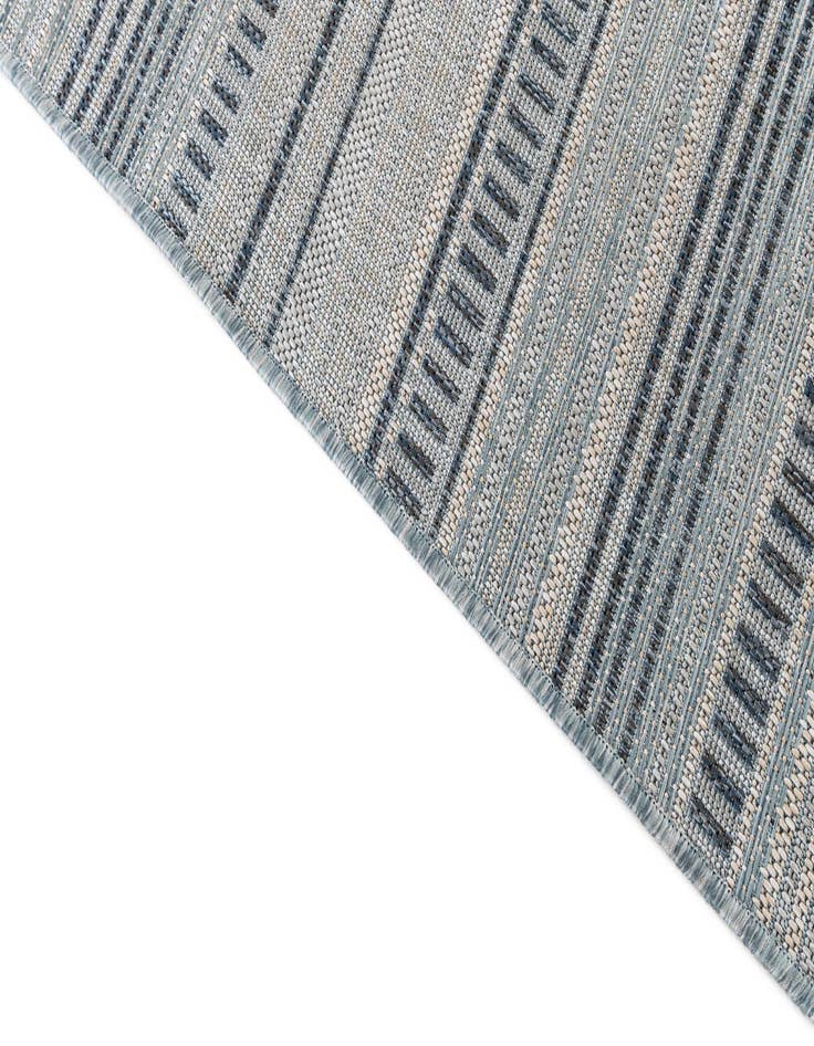 Detail image of  5' x 6' 10  Washable Modern Indoor / Outdoor Rug