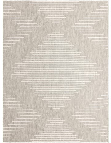 9' x 12' Washable Modern Indoor / Outdoor Rug