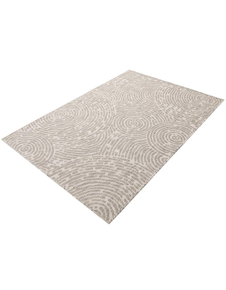 Detail image of  4' x 6'  Washable Modern Indoor / Outdoor Rug