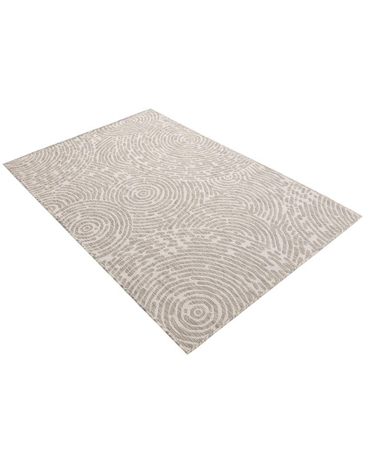 Detail image of  4' x 6'  Washable Modern Indoor / Outdoor Rug