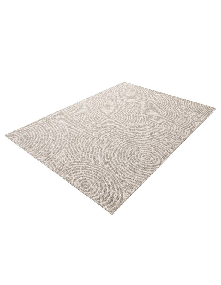 5' 3 x 7'  Washable Modern Indoor / Outdoor Rug