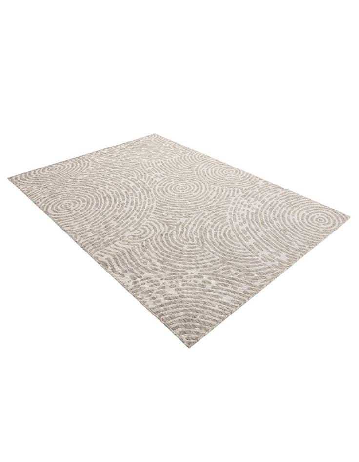 5' 3 x 7'  Washable Modern Indoor / Outdoor Rug