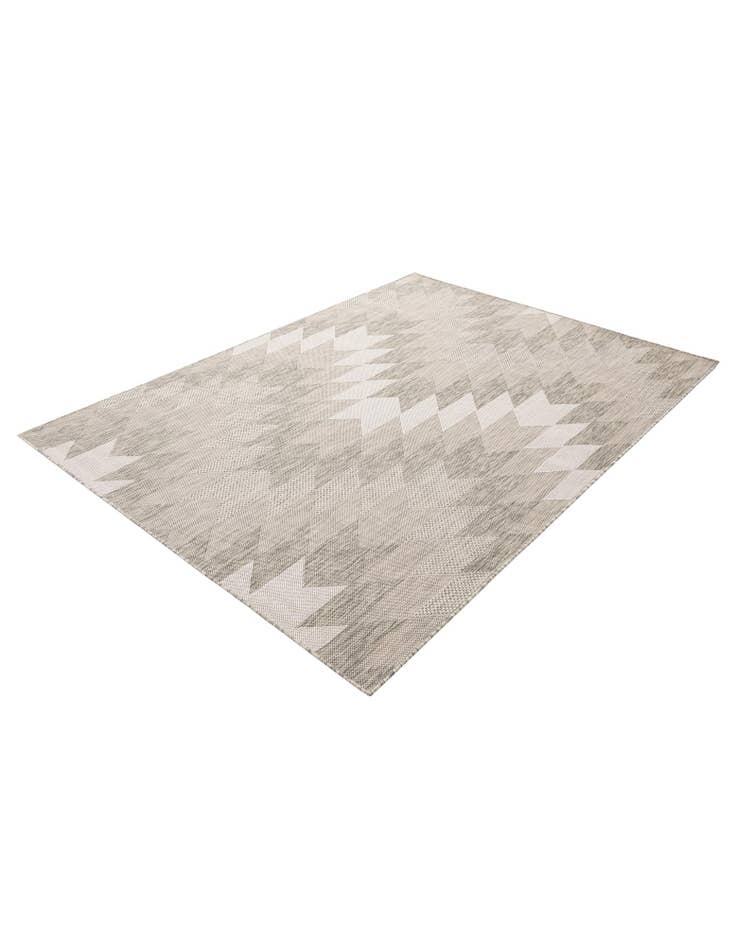 5' 3 x 7'  Washable Modern Indoor / Outdoor Rug