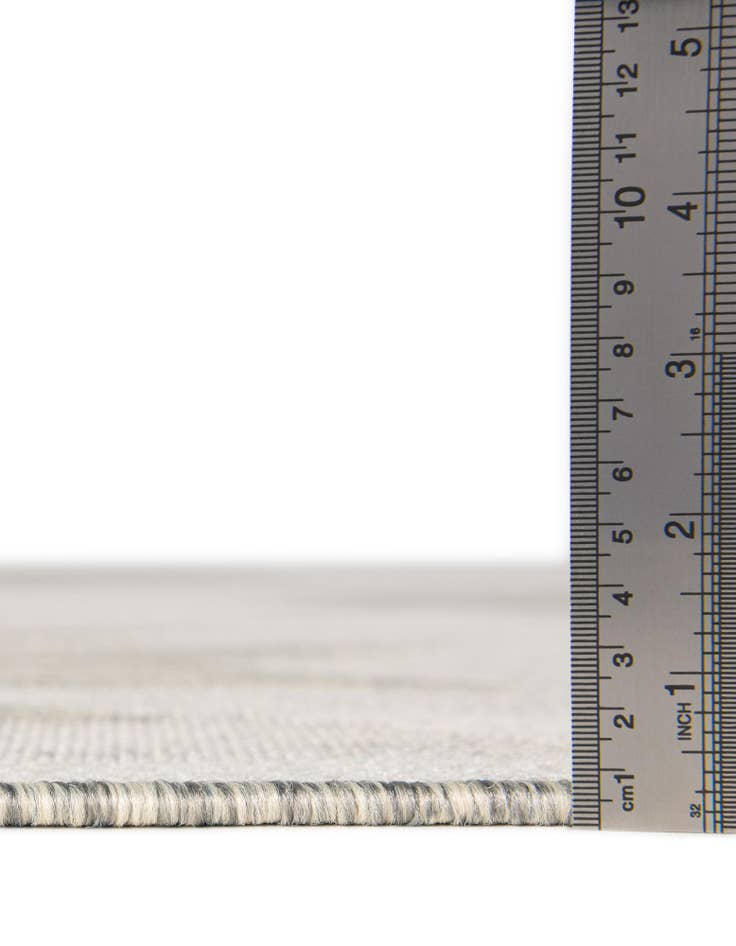 Detail image of  7' 10 x 10'  Washable Modern Indoor / Outdoor Rug