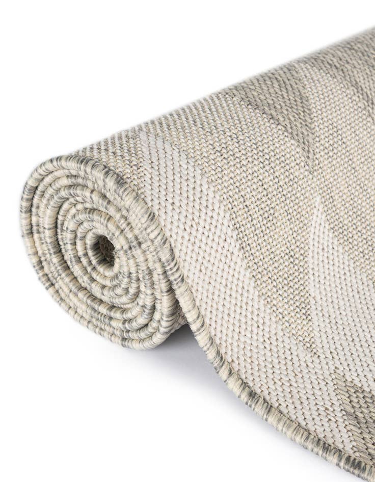 Detail image of  7' 10 x 10'  Washable Modern Indoor / Outdoor Rug