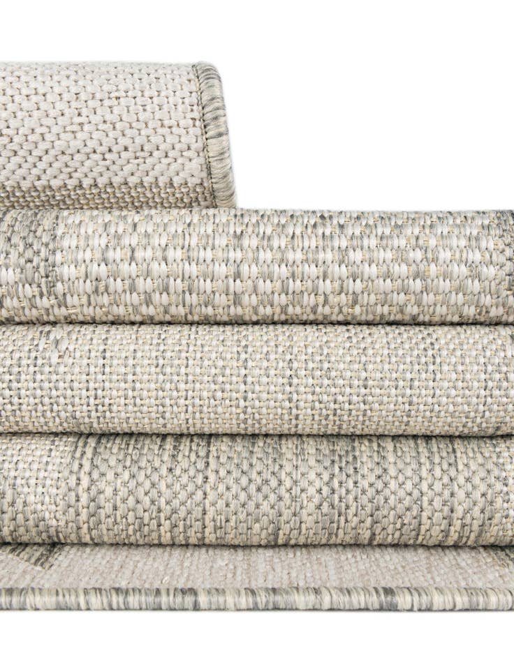 Detail image of  7' 10 x 10'  Washable Modern Indoor / Outdoor Rug